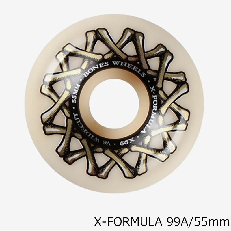 ボーンズBONESスケボースケートボードウィールエックスフォーミュラX-FORMULAWIDE-CUTV655MM99A33222472