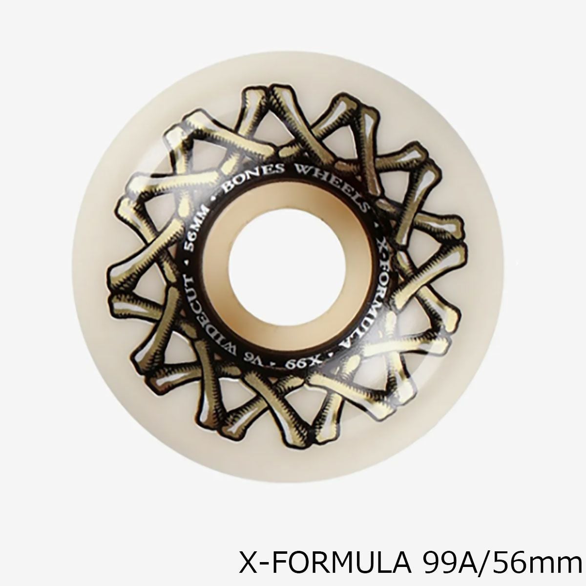 スケートボード BONES STF 99A 54mm V4 WIDE BONES WHEEL ボーンズ ウィール STF 103A V4（WIDE）53mm スケート