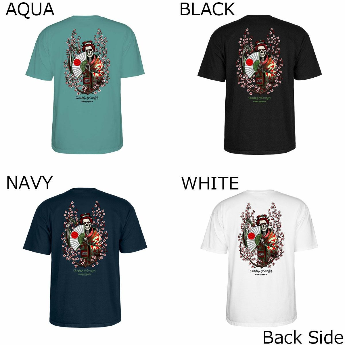 パウエルペラルタPOWELLPERALTAスケボースケートボードウェア半袖TシャツサクラヨソズミS/S-TSAKURAYOSOZUMI520253408メンズ男性25FA秋冬