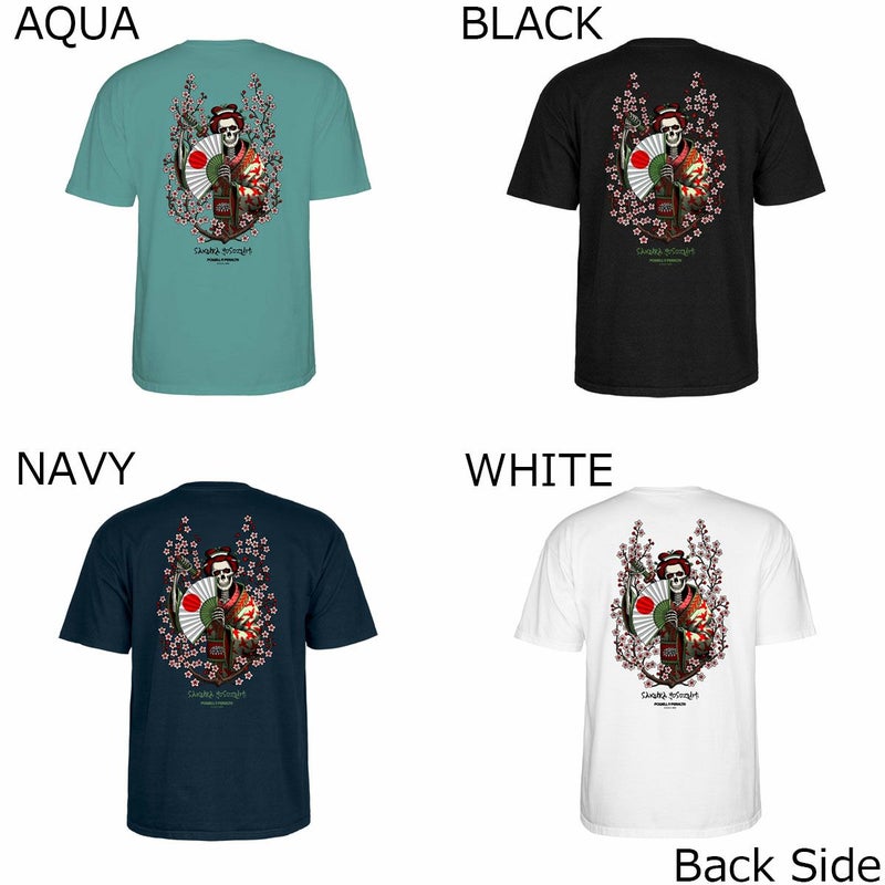 パウエルペラルタPOWELLPERALTAスケボースケートボードウェア半袖TシャツサクラヨソズミS/S-TSAKURAYOSOZUMI520253408メンズ男性25FA秋冬