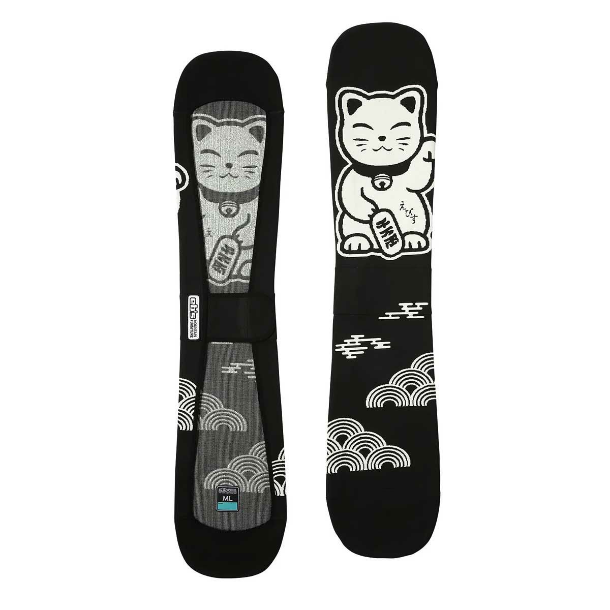 エビスeb'sスノボースノボスノーボードボードケースニットカバーマネキKNITCOVERMANEKI4500321メンズレディースユニセックス25-26