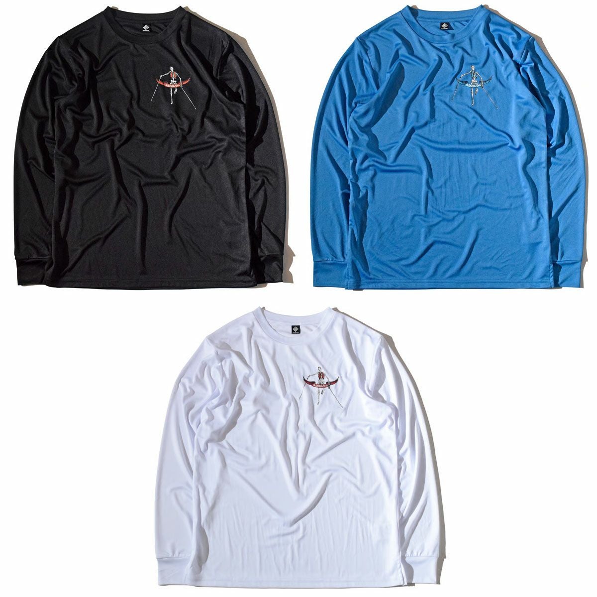エルドレッソ ELDORESO ランニング ウェア 長袖 Tシャツ ロンT Boneman