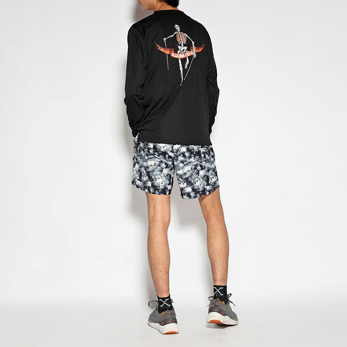 エルドレッソ ELDORESO ランニング ウェア 長袖 Tシャツ ロンT Boneman