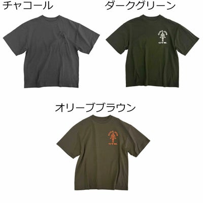 ゴールドジムGOLD'SGYMジムフィットネスヨガウェア半袖TシャツヒストリーバックプリントTシャツG2270Hメンズレディースユニセックス25FA秋冬