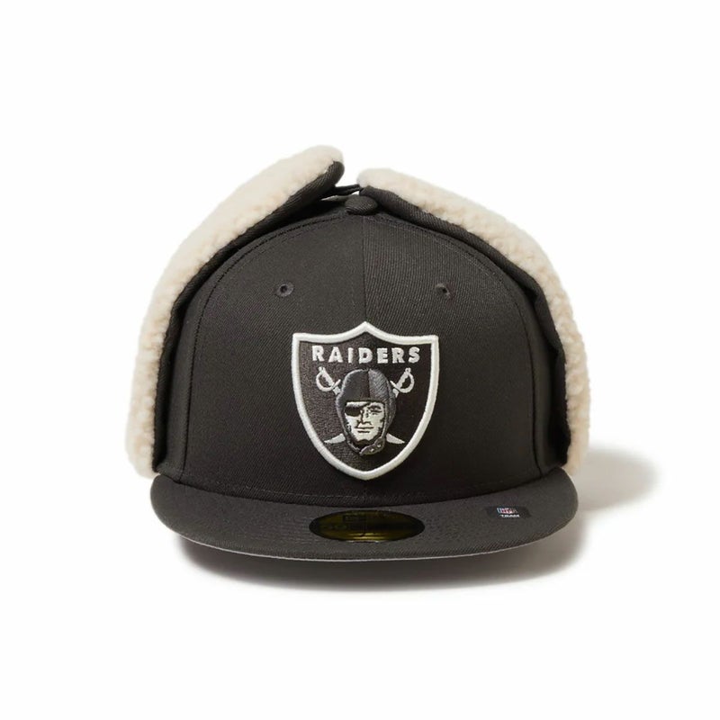 ニューエラNEWERAスノボースノボスノーボード帽子キャップドッグイヤーラスベガスレイダースダークピューター59FIFTYDOGEARLASVEGASRAIDERSDGRY14668178メンズレディースユニセックス25-26