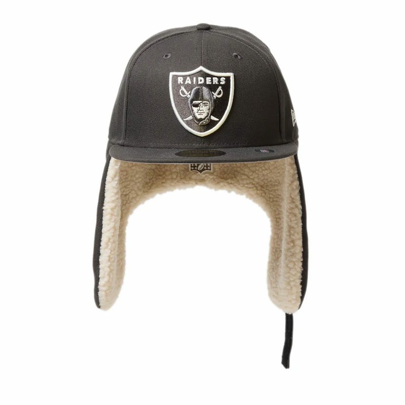 ニューエラNEWERAスノボースノボスノーボード帽子キャップドッグイヤーラスベガスレイダースダークピューター59FIFTYDOGEARLASVEGASRAIDERSDGRY14668178メンズレディースユニセックス25-26