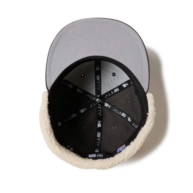 ニューエラNEWERAスノボースノボスノーボード帽子キャップドッグイヤーラスベガスレイダースダークピューター59FIFTYDOGEARLASVEGASRAIDERSDGRY14668178メンズレディースユニセックス25-26