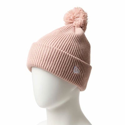 ニューエラNEWERAスノボースノボスノーボード帽子ニット帽ビーニーポンポンニットラスティピンクPOMPONKNITRIBRPNK14669952メンズレディースユニセックス25-26