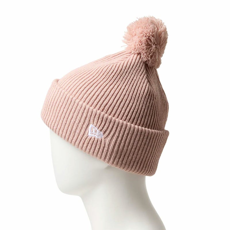 ニューエラNEWERAスノボースノボスノーボード帽子ニット帽ビーニーポンポンニットラスティピンクPOMPONKNITRIBRPNK14669952メンズレディースユニセックス25-26