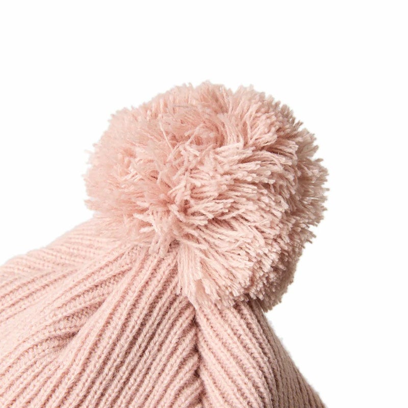 ニューエラNEWERAスノボースノボスノーボード帽子ニット帽ビーニーポンポンニットラスティピンクPOMPONKNITRIBRPNK14669952メンズレディースユニセックス25-26