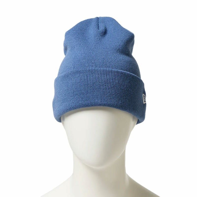ニューエラNEWERAスノボースノボスノーボード帽子ニット帽ビーニーベーシックカフニットインディゴブルーBASICCUFFKNITIND14670089メンズレディースユニセックス25-26