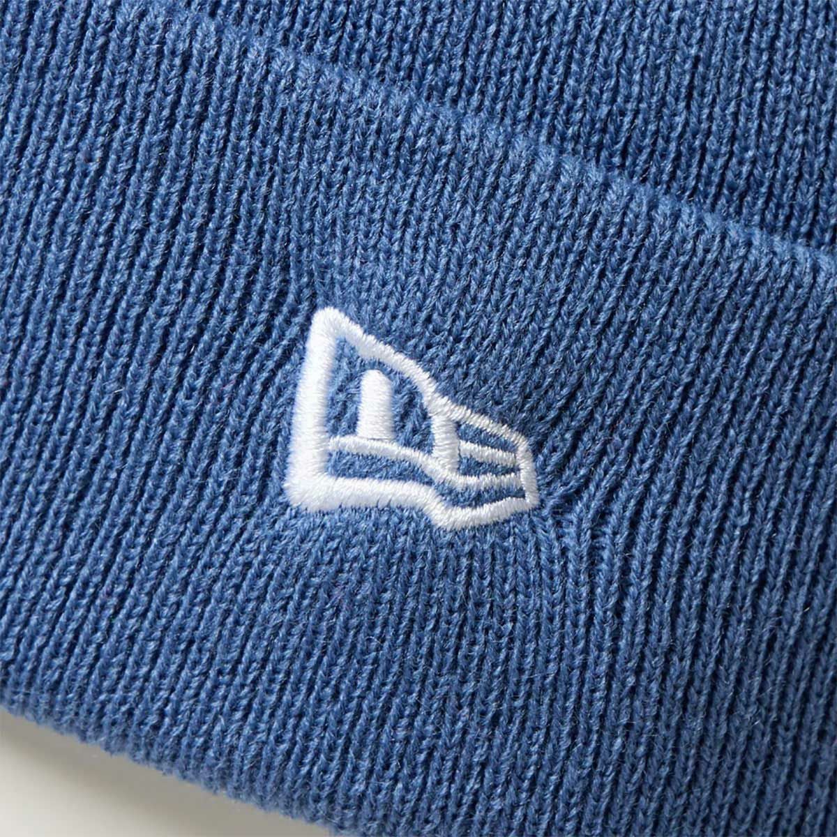 ニューエラNEWERAスノボースノボスノーボード帽子ニット帽ビーニーベーシックカフニットインディゴブルーBASICCUFFKNITIND14670089メンズレディースユニセックス25-26