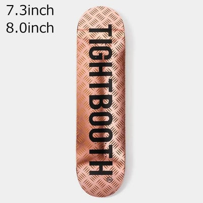 タイトブースTIGHTBOOTHスケボースケートボードデッキ板CPLOGOBRONZEFW25-D0125HO秋冬