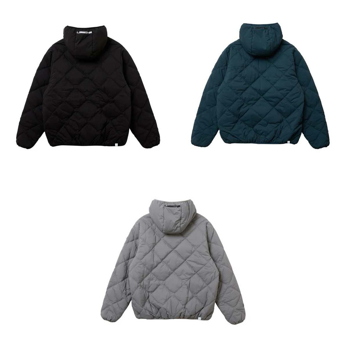 ジャケット・アウター EVISEN LIGHT QUILTED DOWN JACKET - GREY セール50%OFF】エビセン EVISEN メンズ ライト キルテッド ジャケット