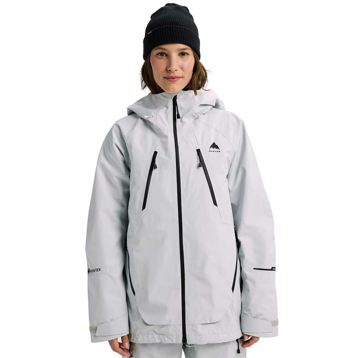 Burtonバートンスキーウェアスノーボードジャケットフード白ホワイト黒ブラック BURTON（バートン） 25-26 BURTON/バートン RESERVE jacket リザーブ