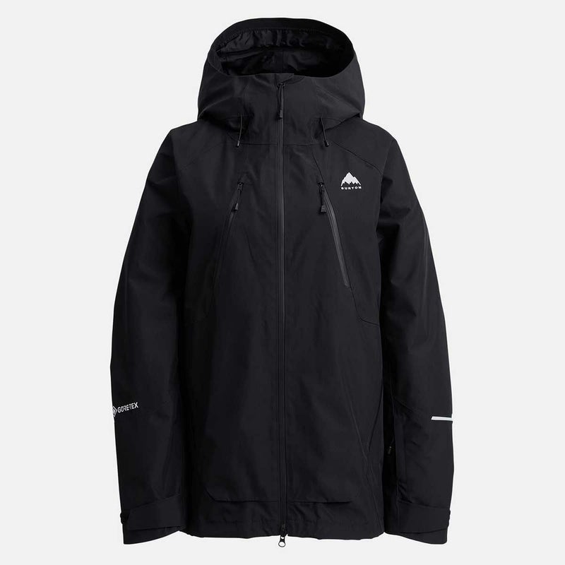 バートンBURTONスノボースノボスノーボードウェアジャケットリザーブGORE-TEX2Lジャケット302421-TRUEBLACKレディース女性25-26