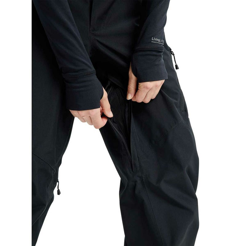 バートンBURTONスノボースノボスノーボードウェアパンツリザーブ2Lリラックスパンツ302721-TRUEBLACKレディース女性25-26