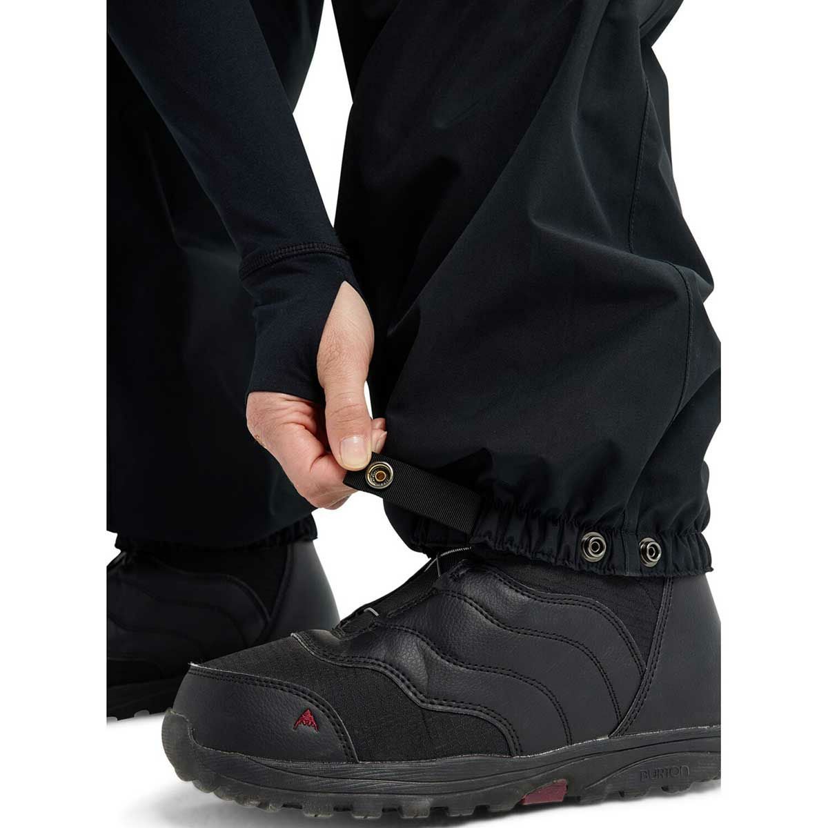 バートンBURTONスノボースノボスノーボードウェアパンツリザーブ2Lリラックスパンツ302721-TRUEBLACKレディース女性25-26