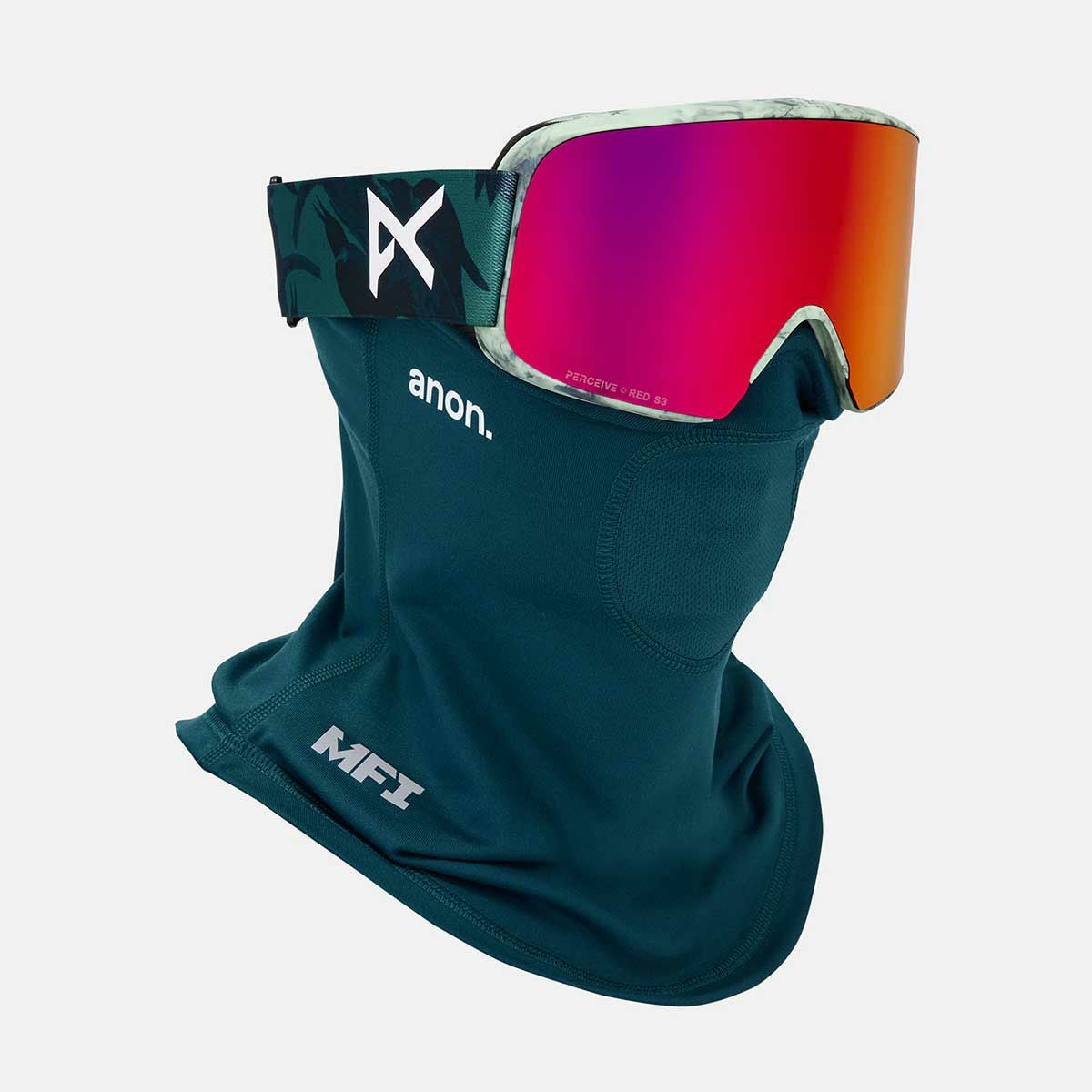 アノンANONスノボースノボスノーボードゴーグルM6ローブリッジフィットゴーグル+ボーナスレンズ+MFI(R)フェイスマスク305461-E4Wメンズレディースユニセックス25-26