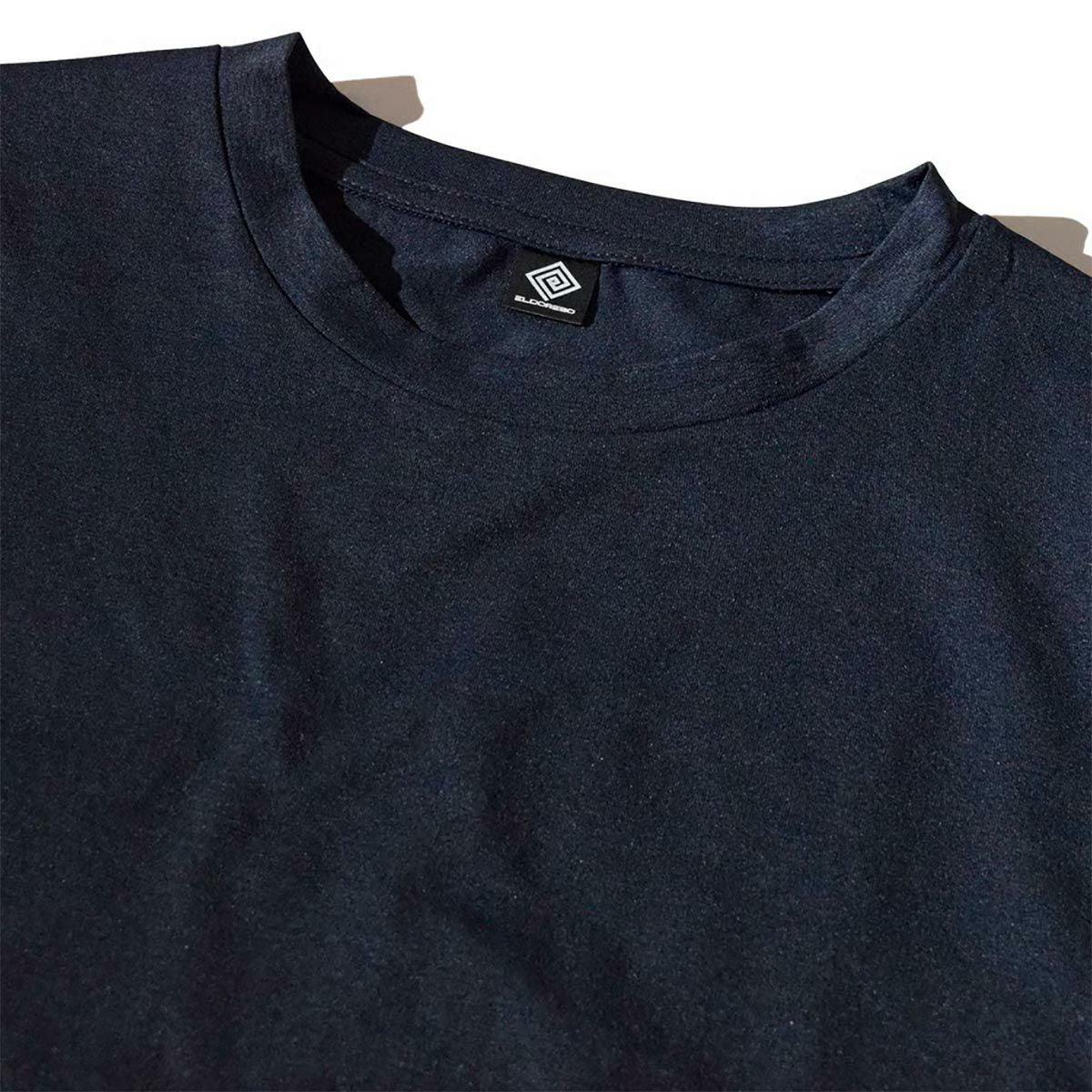 ELDORESO✰ランニングロングTシャツ✰Ｌサイズ✰ネイビー エルドレッソ ELDORESO ユニセックス Splashes Long Tee 長袖 ロンT