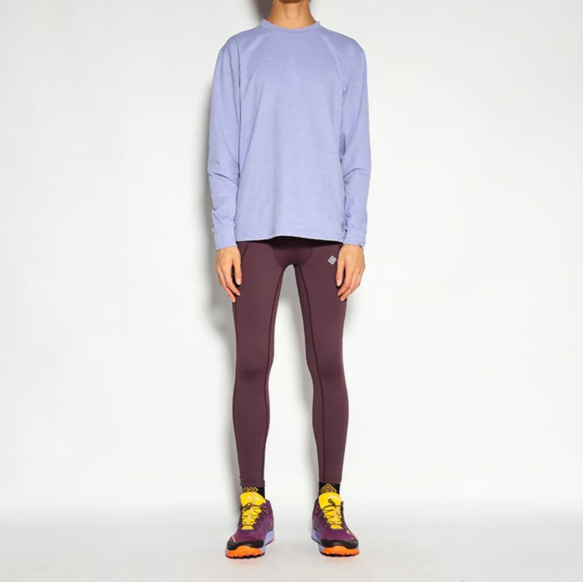 エルドレッソELDORESOランニングウェア長袖TシャツロンTSplashesLongTeeE1105025メンズレディースユニセックス25FA秋冬