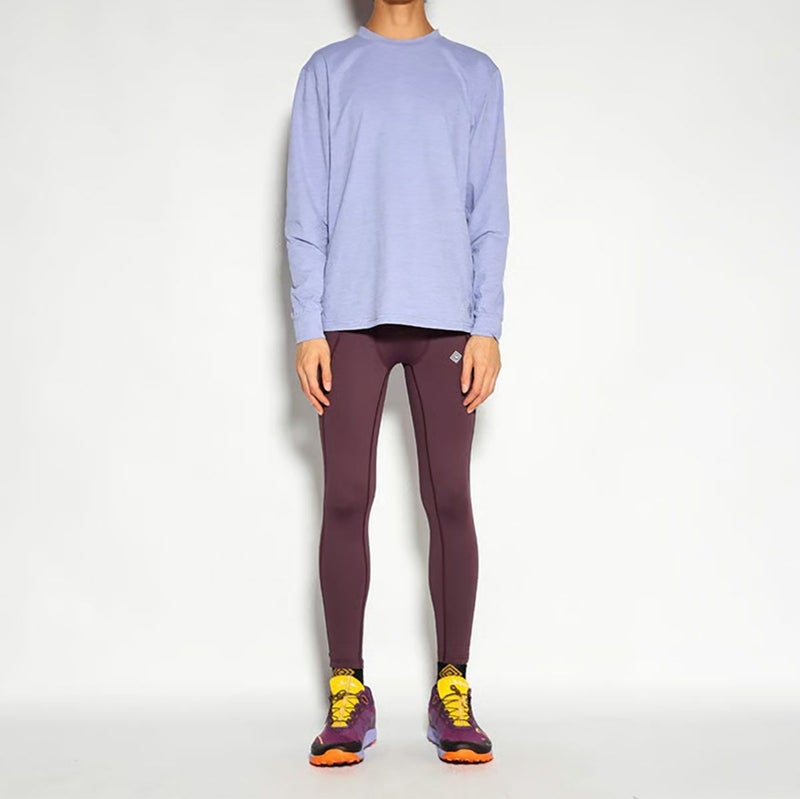 エルドレッソELDORESOランニングウェア長袖TシャツロンTSplashesLongTeeE1105025メンズレディースユニセックス25FA秋冬