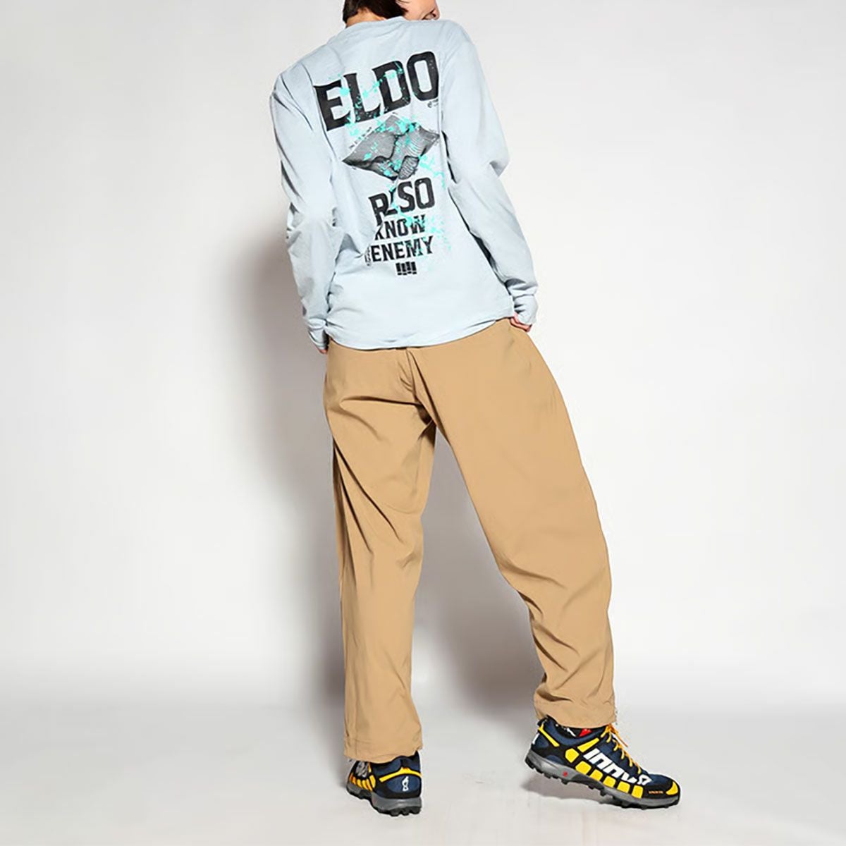 ELDORESO KNOW ENEMY 長袖Tシャツ ELDORESO[エルドレッソ]Know Your Enemy Long T E1102021 << MIDLAND