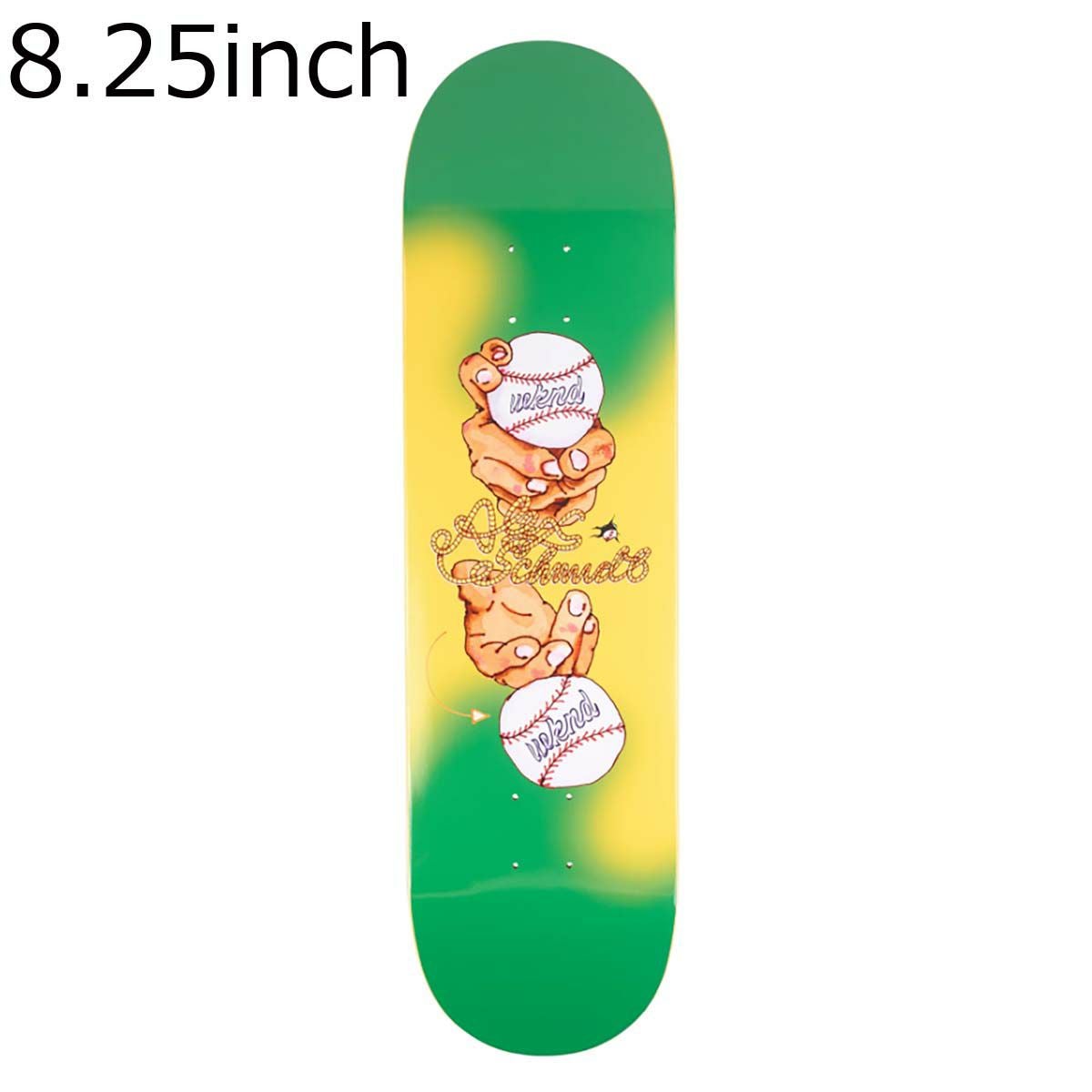 ウィークエンドWKNDスケボースケートボードデッキ板SLURVALEX8.2536391U140008