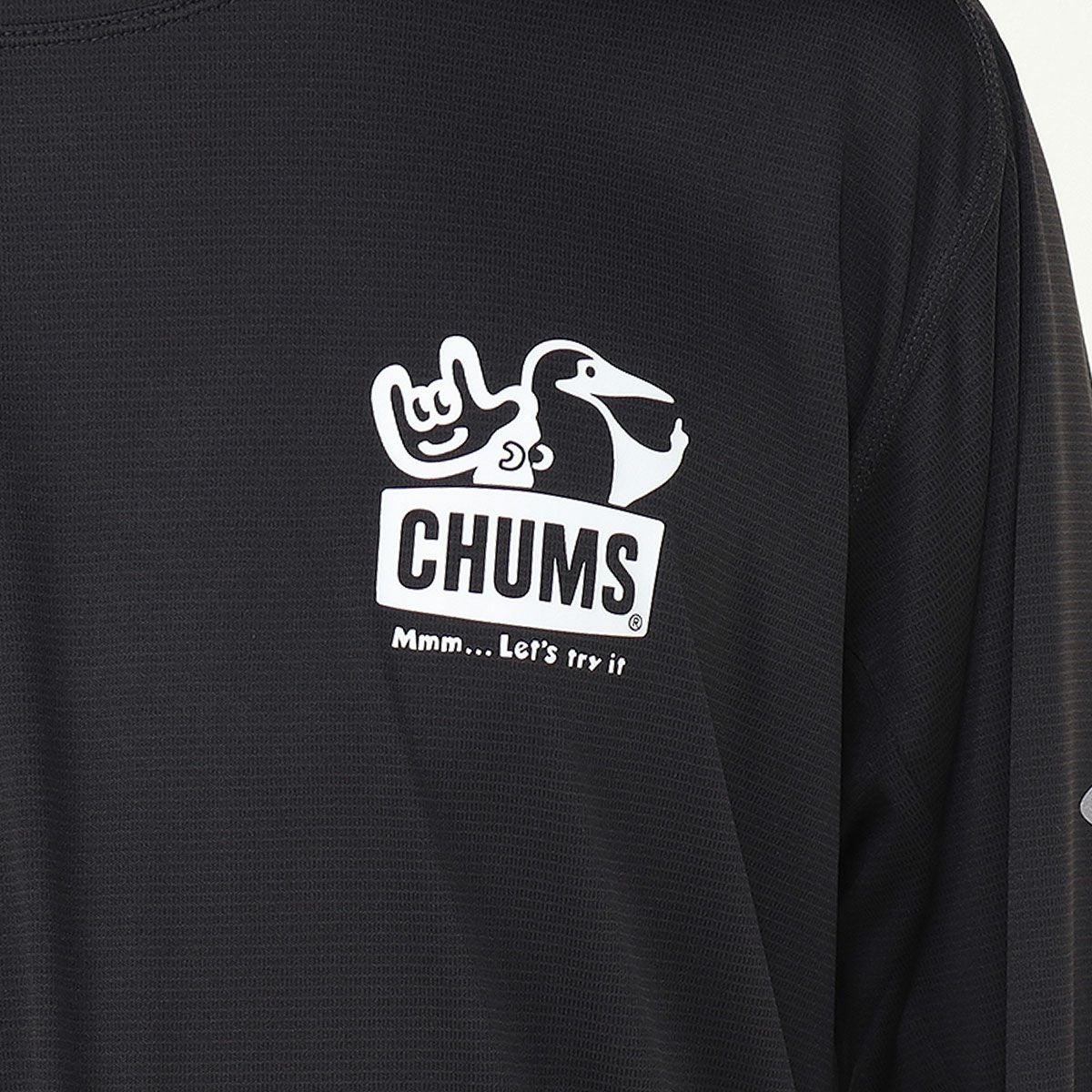 チャムスCHUMSランニングウェア長袖TシャツロンTチャムス×ミツカランニングロングスリーブTシャツCHUMSX3itsukaRunningL/SCH01-2644メンズレディースユニセックス25FA秋冬