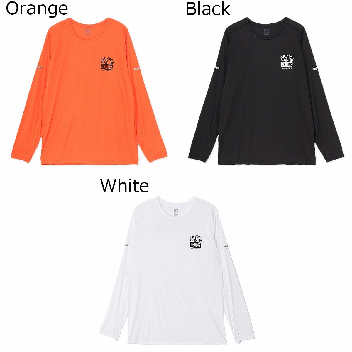 チャムスCHUMSランニングウェア長袖TシャツロンTチャムス×ミツカランニングロングスリーブTシャツCHUMSX3itsukaRunningL/SCH11-2644レディース女性25FA秋冬