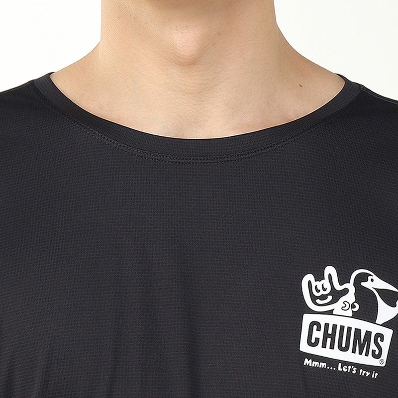 チャムスCHUMSランニングウェア長袖TシャツロンTチャムス×ミツカランニングロングスリーブTシャツCHUMSX3itsukaRunningL/SCH11-2644レディース女性25FA秋冬