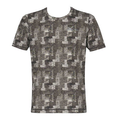 シーダブリュー・エックスCW-Xランニングウェア半袖Tシャツ薄軽ランニングシャツDLO155-SGメンズ男性25FA秋冬