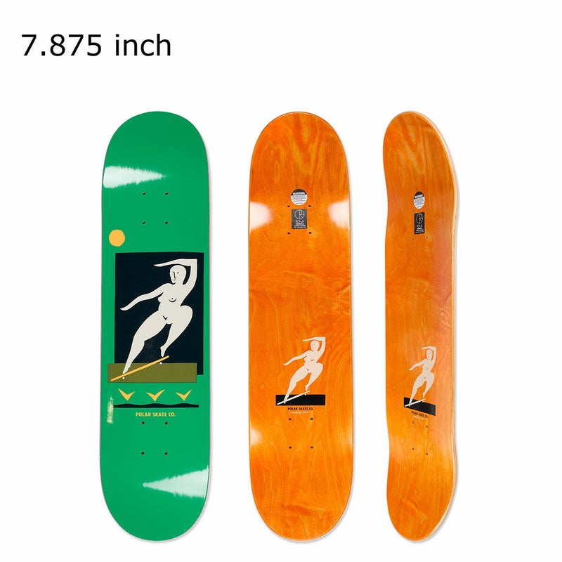 ポーラーPOLARスケボースケートボードデッキ板TeamBsSmith7.875PSC-F25-105