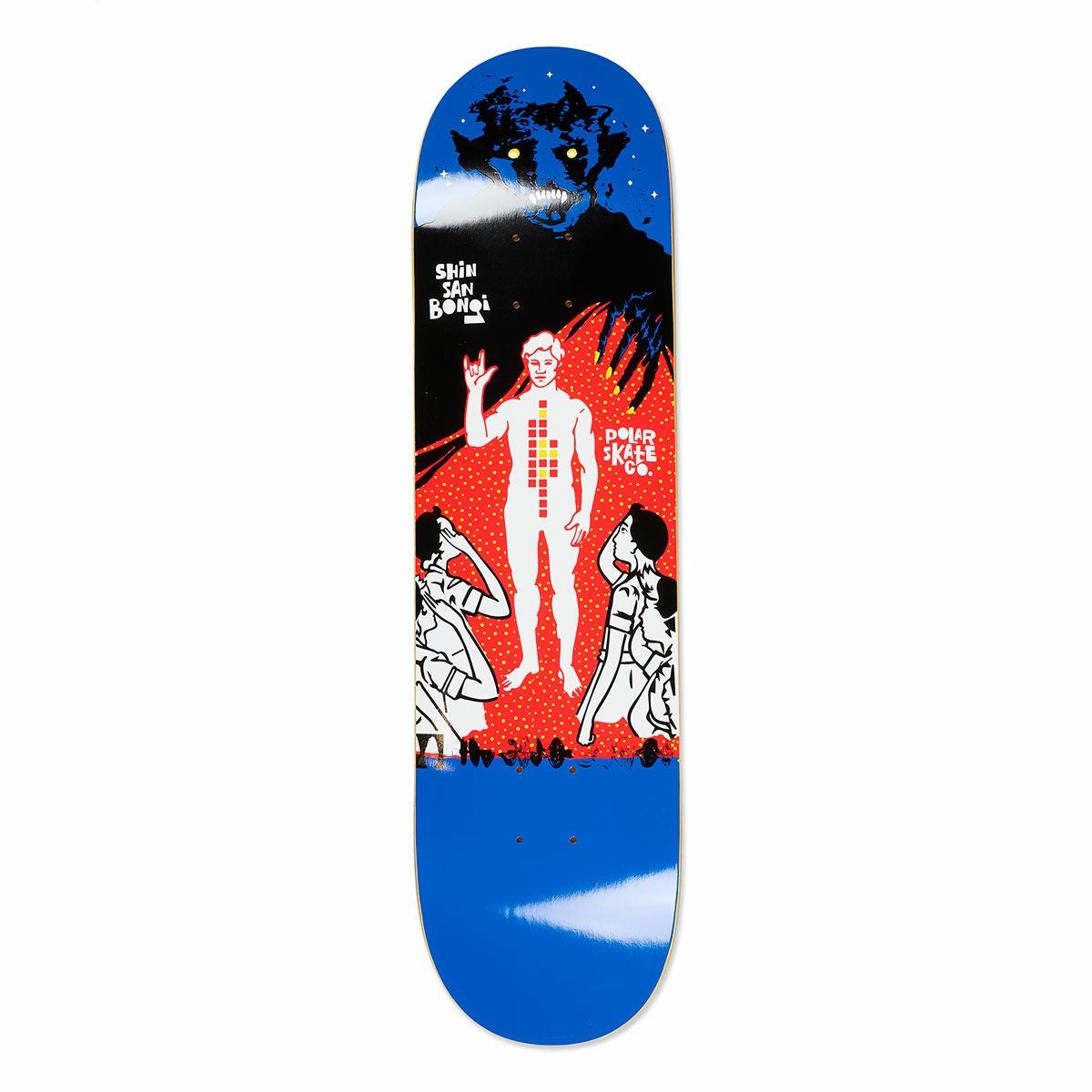 ポーラー POLAR Shin Sanbongi Fanzilla スケートボード デッキ PSC