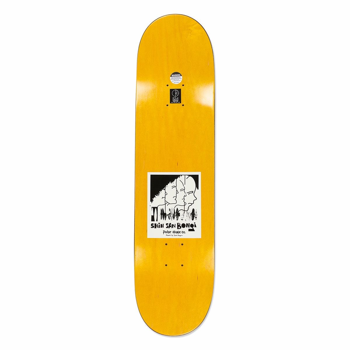 ポーラー POLAR Shin Sanbongi Fanzilla スケートボード デッキ PSC