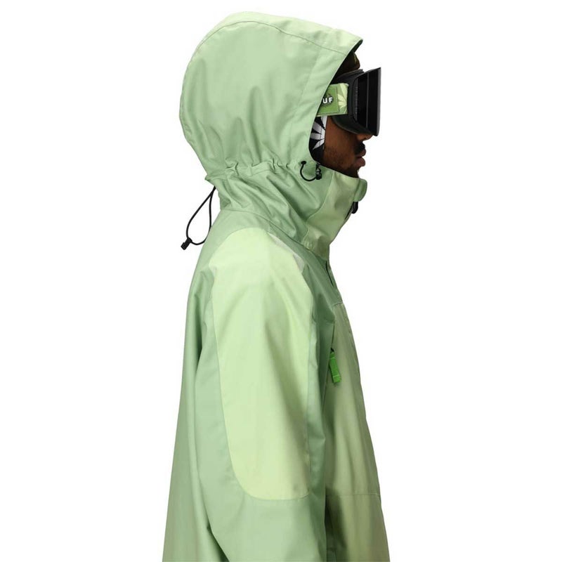 シックスエイトシックス686スノボースノボスノーボードウェアジャケットHUFDOUBLEHSHELLJACKETM5WN160-HGRNメンズ男性25-26