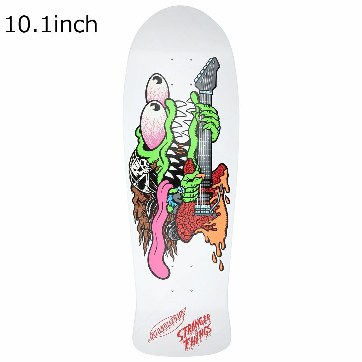 サンタクルーズSANTACRUZスケボースケートボードデッキ板STRANGERTHINGSMEEKSLASHEREDDIEREVEAL10.131021653