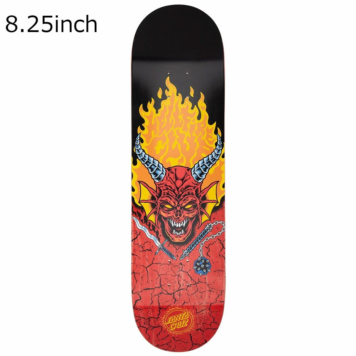 サンタクルーズ SANTACRUZ STRANGER THINGS HELLFIRE CLUB 8.25