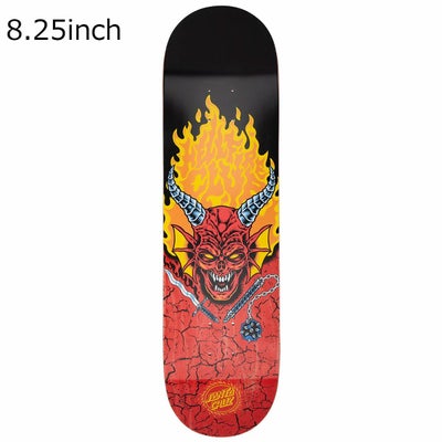 サンタクルーズSANTACRUZスケボースケートボードデッキ板STRANGERTHINGSHELLFIRECLUB8.2531021657
