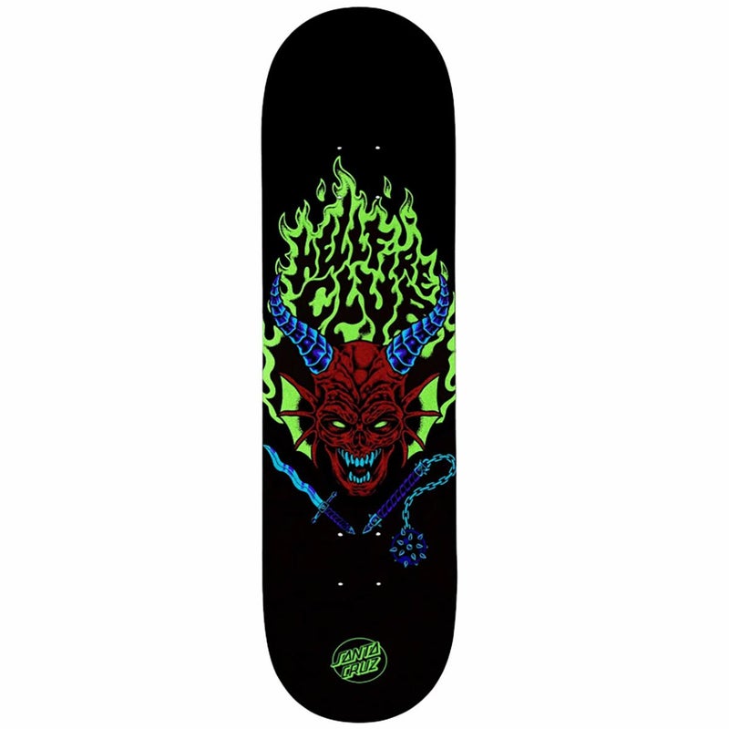 サンタクルーズSANTACRUZスケボースケートボードデッキ板STRANGERTHINGSHELLFIRECLUB8.2531021657