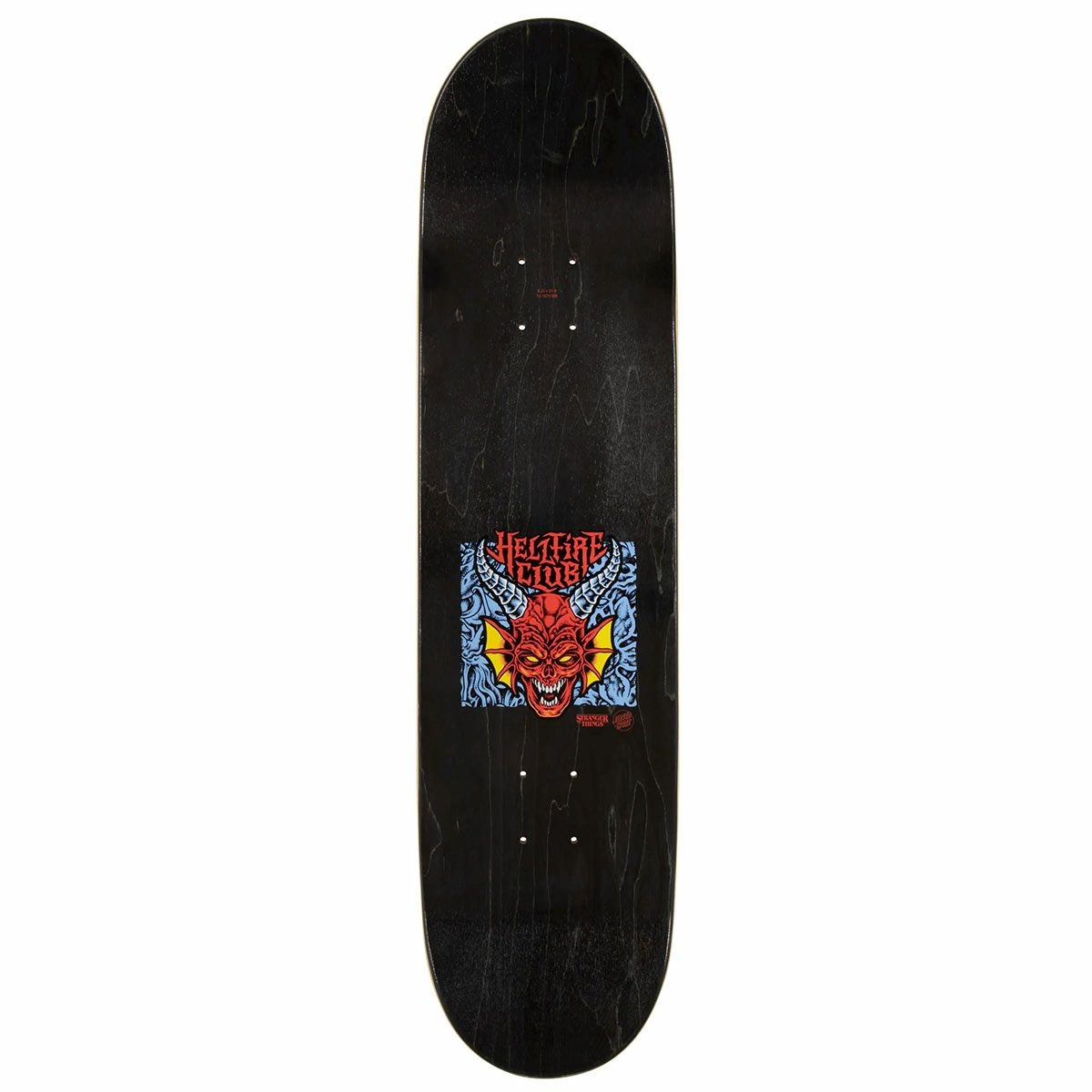 サンタクルーズSANTACRUZスケボースケートボードデッキ板STRANGERTHINGSHELLFIRECLUB8.2531021657