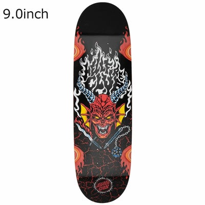 サンタクルーズSANTACRUZスケボースケートボードデッキ板STRANGERTHINGSHELLFIRECLUBFLAMES9.031021659