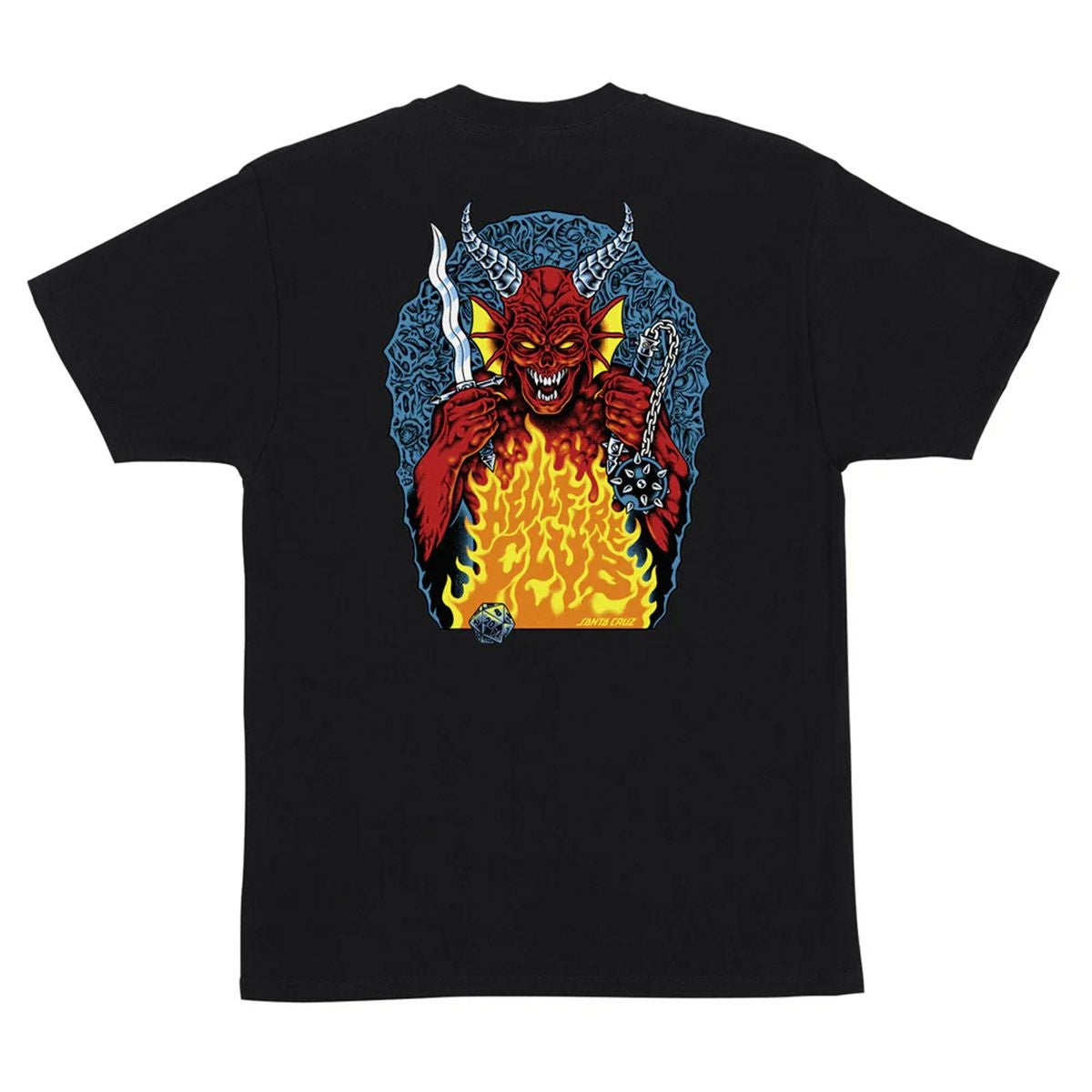 サンタクルーズSANTACRUZスケボースケートボードウェア半袖TシャツSTRANGERTHINGSHELLFIREPITS/ST-SHIRTストレンジャーシングスヘルファイアピット510255403メンズ男性25FA秋冬