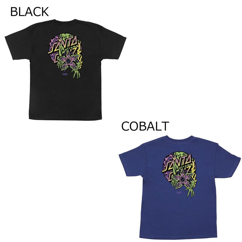 サンタクルーズSANTACRUZスケボースケートボードウェア半袖TシャツSTRANGERTHINGSDEMOGORGONDOTS/ST-SHIRTストレンジャーシングスデモゴルゴン510255405ジュニアキッズ子ども男の子女の子25FA秋冬