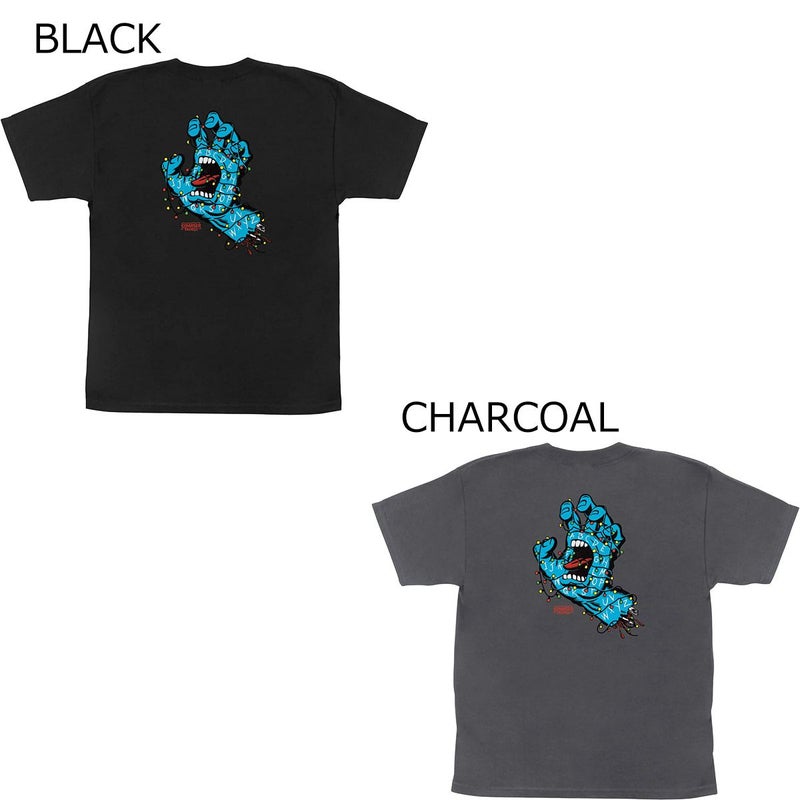 サンタクルーズSANTACRUZスケボースケートボードウェア半袖TシャツSTRANGERTHINGSSCREAMINGLIGHTSS/ST-SHIRTストレンジャーシングス510255406ジュニアキッズ子ども男の子女の子25FA秋冬