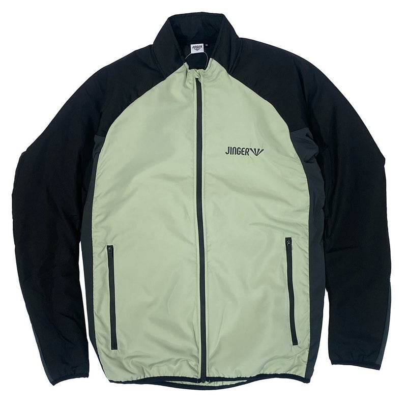 ジンガーJINGERランニングウェアアウタージャケット中綿ランニングジャケットJ-3011-MGRNメンズレディースユニセックス25HO秋冬