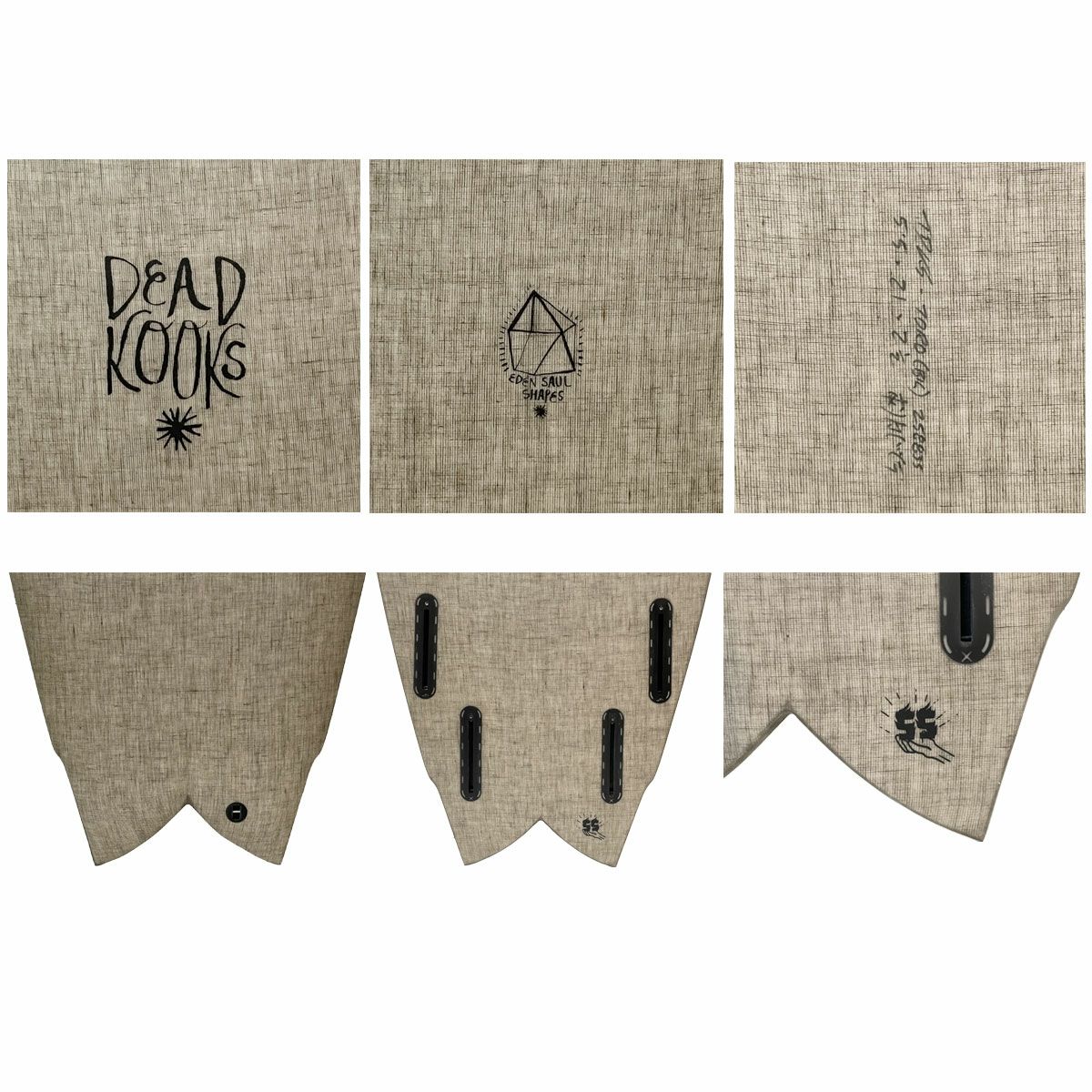 DEAD KOOKS 5'6 ショートボード デッドクークス サーフボード DEAD KOOKS SURFBOARDS ショートボード