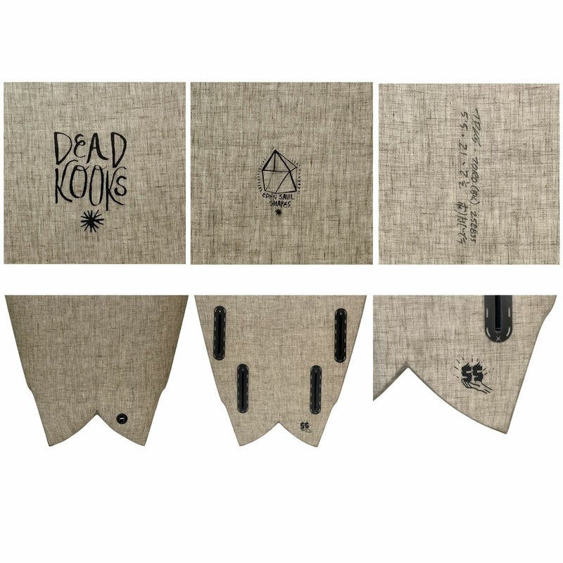 デッドクークスサーフボードDEADKOOKSSURFBOARDSサーフィンサーフサーフボード板ショートボードTORO5.5quadfuturesFLAXEPS8835