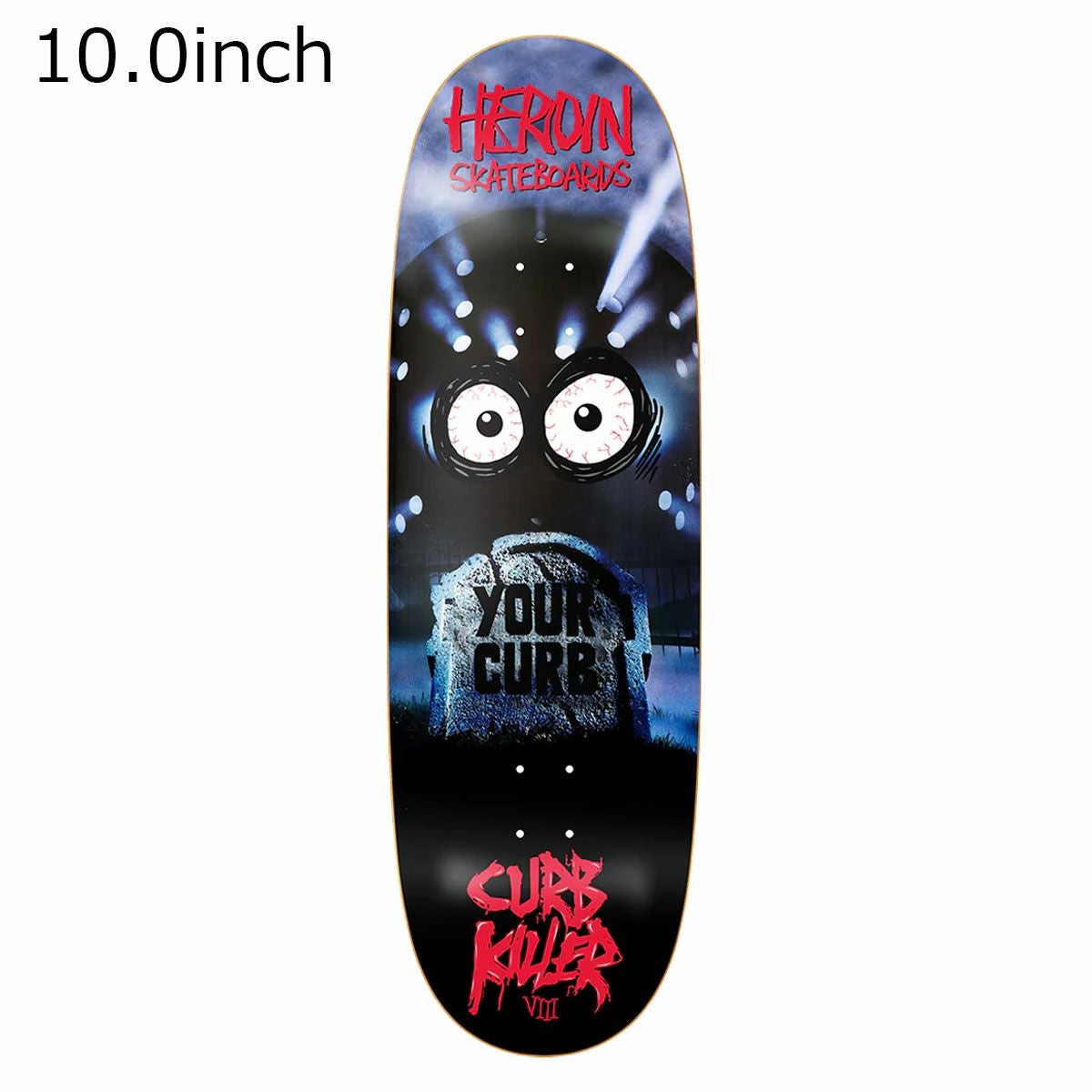 ヘロインHEROINスケボースケートボードデッキ板CurbKiller8Deck10.006-01-0751