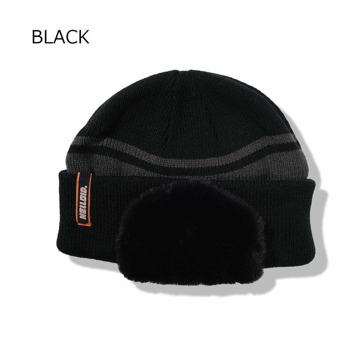 ヘルロイド HELLOID 25-26 EAR FLAP BEANIE 耳当て ニット帽 ビーニー